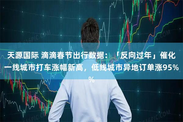 天源国际 滴滴春节出行数据：「反向过年」催化一线城市打车涨幅新高，低线城市异地订单涨95%
