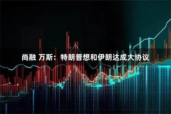 尚融 万斯：特朗普想和伊朗达成大协议